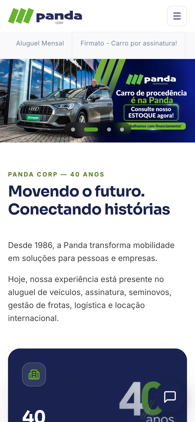 Panda Corp no celular, tela 2